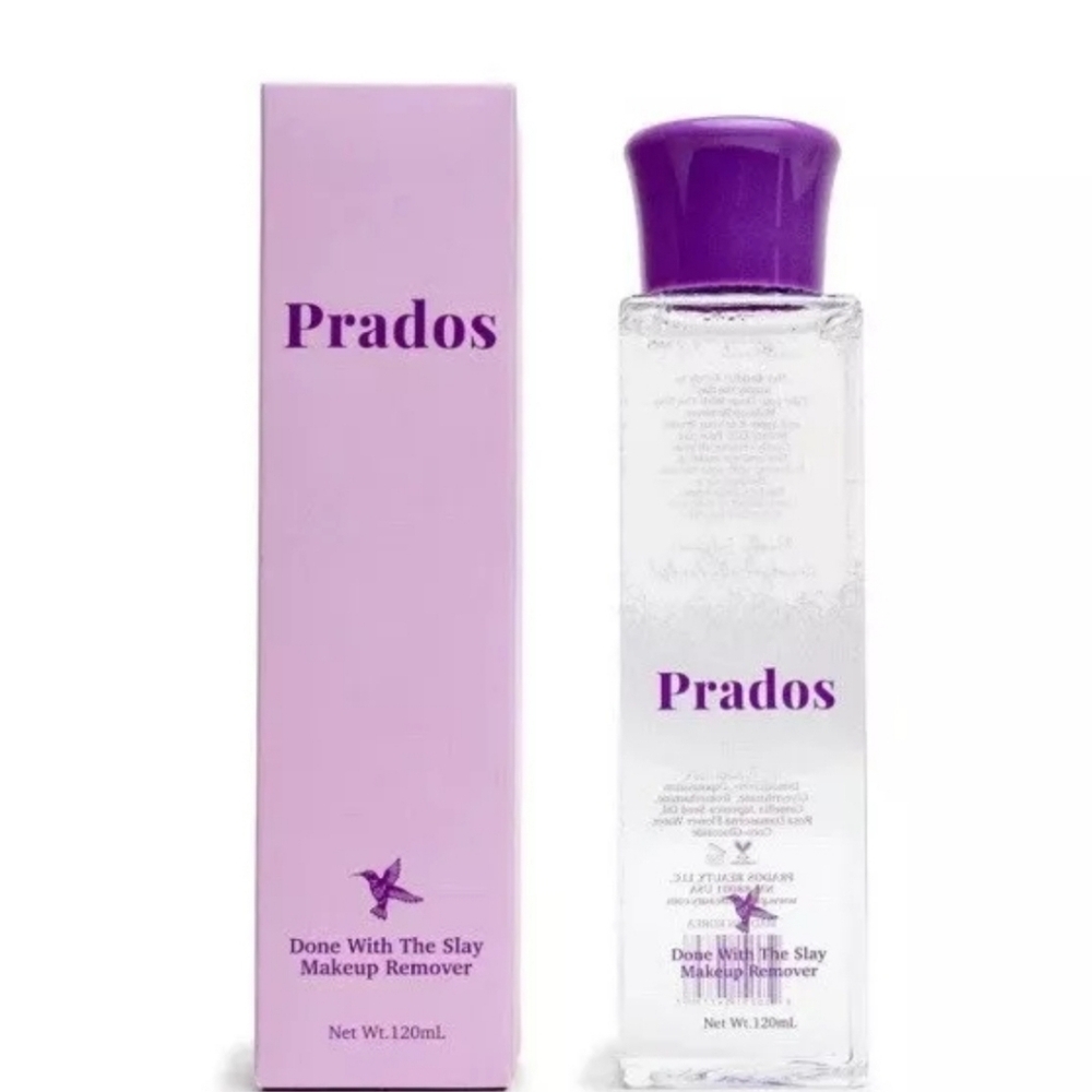 Prados Done With The Slay Makeup Remover Eye Makeup Remover Face Lips & More NIB